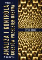 Okładka książki Analiza i kontrola kosztów przedsiębiorstwa