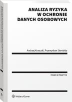 Okładka książki Analiza ryzyka w ochronie danych osobowych