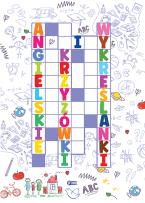 Okładka książki Angielskie krzyżówki i wykreślanki