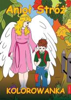 Okładka książki Anioł Stróż - kolorowanka