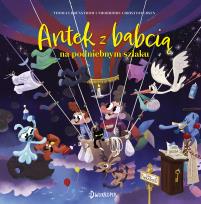 Okładka książki Antek z babcią na podniebnym szlaku, Antek z babcią, tom 3