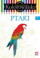 Okładka książki Antystresowe kolorowanki. Ptaki