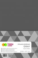Opakowanie Arkusze piankowe szare A4 5szt. HAPPY COLOR