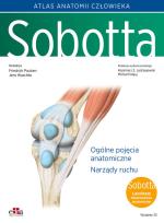 Okładka książki Atlas anatomii człowieka Sobotta. Tom 1. Łacińskie mianownictwo. Ogólne pojęcia anatomiczne. Narządy