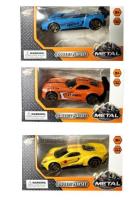 Opakowanie Auto sportowe metalowe MIX