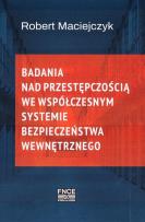 Okładka książki Badania nad przestępczością we współczesnym..