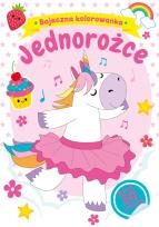 Okładka książki Bajeczna kolorowanka. Jednorożce