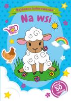 Okładka książki Bajeczna kolorowanka. Na wsi