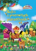 Okładka książki Bajka o pracowitych pszczółkach + CD