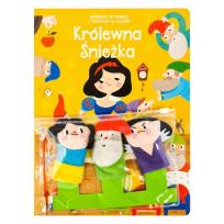 Okładka książki Bajki z pacynkami. Królewna śnieżka