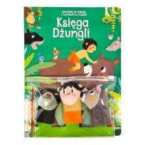 Okładka książki Bajki z pacynkami. Księga dżungli