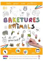 Opakowanie Baketures animals - Do it yourself