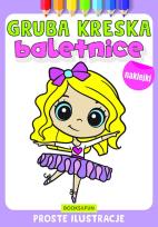 Okładka książki Baletnice. Gruba kreska