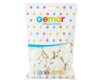 Opakowanie Balony pastelowe białe 25cm 100szt