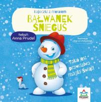 Okładka książki Bałwanek Śnieguś. Bajeczki z morałem