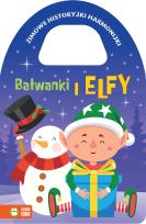 Okładka książki Bałwanki i elfy. Zimowe historyjki harmonijki