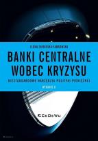 Okładka książki Banki centralne wobec kryzysu..
