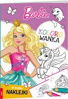 Okładka książki Barbie dreamtopia Kolorowanka KOLX-1401