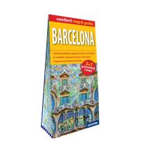 Okładka książki Barcelona light przewodnik + mapa