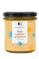 Zdjęcie produktu Bartnik Mazowiecki Miód z pyłkiem i propolisem 400g