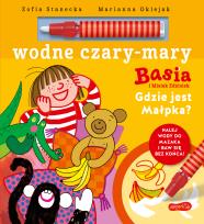 Okładka książki Basia i Misiek Zdzisiek. Gdzie jest Małpka? Wodne czary-mary