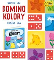 Opakowanie Baw się i ucz Domino Kolory Gra i książka