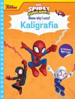 Okładka książki Baw się i ucz! Kaligrafia Marvel Spidey...