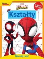 Okładka książki Baw się i ucz! Kształty. Marvel Spidey i Super-kumple