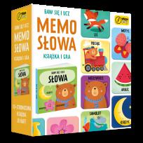 Opakowanie Baw się i ucz Memo Słowa Gra i książka