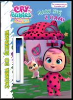 Okładka książki Baw się z nami. Zadania do ścierania. Cry Babies