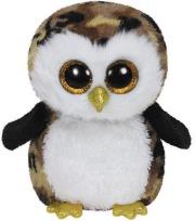 Opakowanie Beanie Boos Owliver - czarno-brązowa sowa średnia
