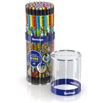 Opakowanie Berlingo ołówek z czarnego drewna HP (72 szt)