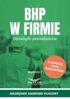 Okładka książki BHP w firmie. Obowiązki pracodawców