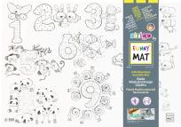 Opakowanie Biała mata Strigo Funny Mat Liczby 48x33.5 cm