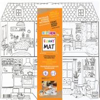 Opakowanie Biała mata Strigo Funny Mat Sweet Home 40x40cm