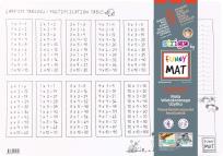 Opakowanie Biała mata Strigo Funny Mat Tabliczka mnożenia 48x33.5 cm