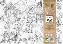 Opakowanie Biała mata Strigo Funny Mat Jesień 48x33.5 cm