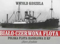 Okładka książki Biało-czerwona flota Polska flota handlowa II RP