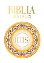 Okładka książki Biblia dla dzieci B5