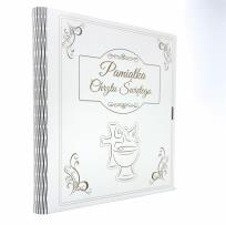 Okładka książki Biblia. Pamiątka Chrztu Św. srebrna - Kielich