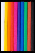 Opakowanie BIBUŁA MARSZCZONA TOP 2000 CREATINIO 50X200 MIX KLASYCZNY: biały, żółty, c.pomarańcz, czerwony, róż, fiolet, niebieski, zielony, brąz, czarny KOMPLET 10 SZTUK