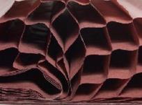 Opakowanie Bibuła przestrzenna brązowa 23x33cm