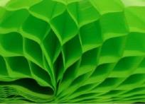 Opakowanie Bibuła przestrzenna jasno zielona 23x33cm