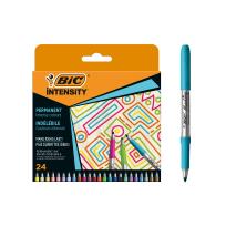 Opakowanie BIC Intensity Permanent Intense+Pastel+Metallic Markery Pudełko 24szt