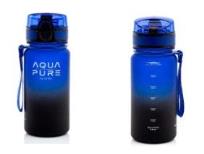 Opakowanie Bidon Aqua Pure 400ml blue/black ASTRA