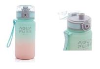 Opakowanie Bidon Aqua Pure 400ml pink/mint ASTRA