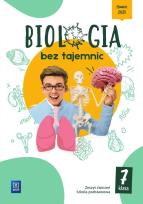 Okładka książki Biologia bez tajemnic zeszyt ćwiczeń klasa 7 szkoła podstawowa