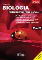 Okładka książki Biologia - pięćdziesiątka przed maturą T.2