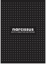 Opakowanie Blok A4 60k kropki czarny klejony z góry pakiet 6 sztuk