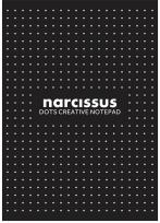 Opakowanie Blok A4 w kropki, czarny, klejony z góry 60 kartek